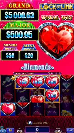 USA Classic Slot Game Casino Machine Lock It Link with Bill Acceptor Cash Box