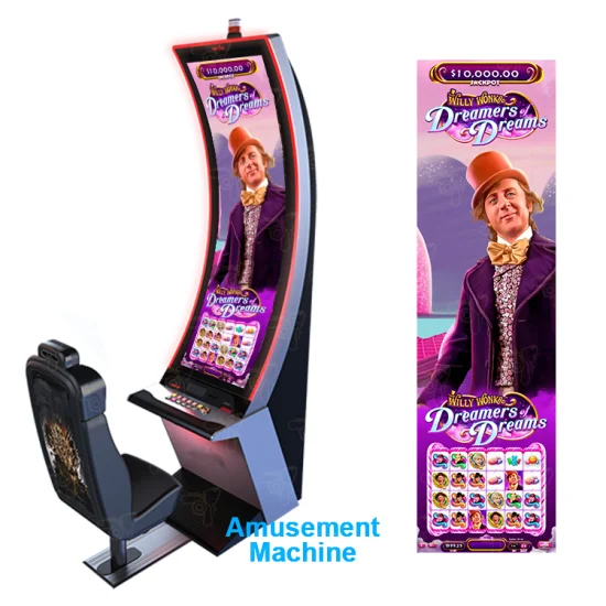 New Available Gambling Cabinet Electronic Slot Game Machine Willy Wonka Dreamers of Dreams