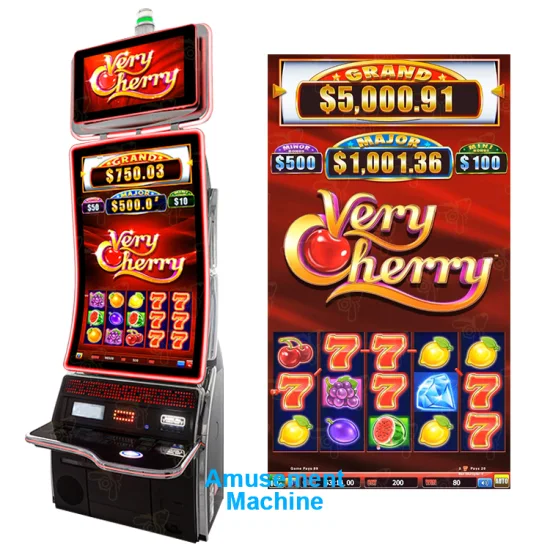 Good Selling Favourable Price Guangzhou Factory Good Selling Customized Curved Screen Slot Game Machine Very Cherry